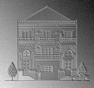 Modern classic house Relief 033 architect