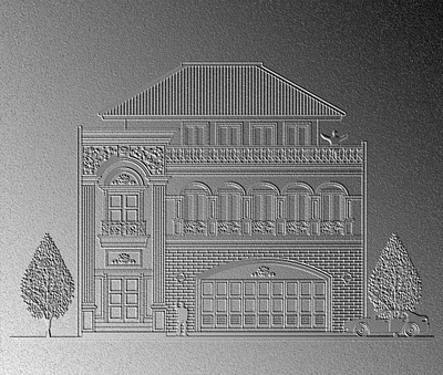 Modern classic house Relief 034 architect