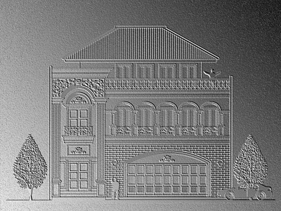 Modern classic house Relief 034 architect