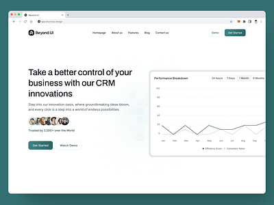 Website hero UI landing landing page landing page design landing page ui landing page ui design saas landing page saas website website website design website ui