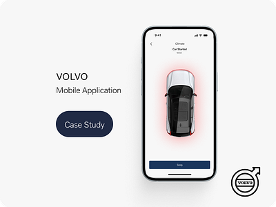 VOLVO MOBILE APP automobile cars design dribble figma product design uiux user experience user interface volvo volvo mobile