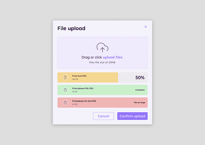 File upload Daily UI #31 daily ui design ui ux