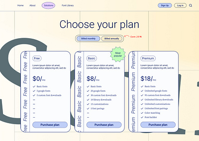 Pricing Plan Daily UI #30 daily ui design illustration ui ux