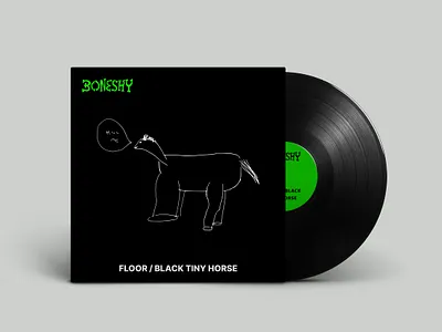 BONESHY Record Artwork band demo logo music record