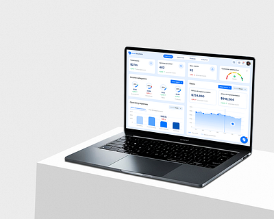 Boost Solutions - Marketing dashboard UI dashboard design finance management ui ux