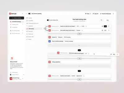 Lead routing lead routing lemcal