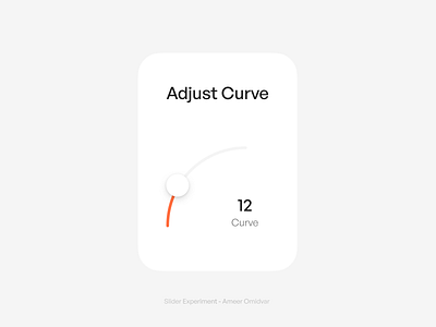 Slider Experiment slider ui ux