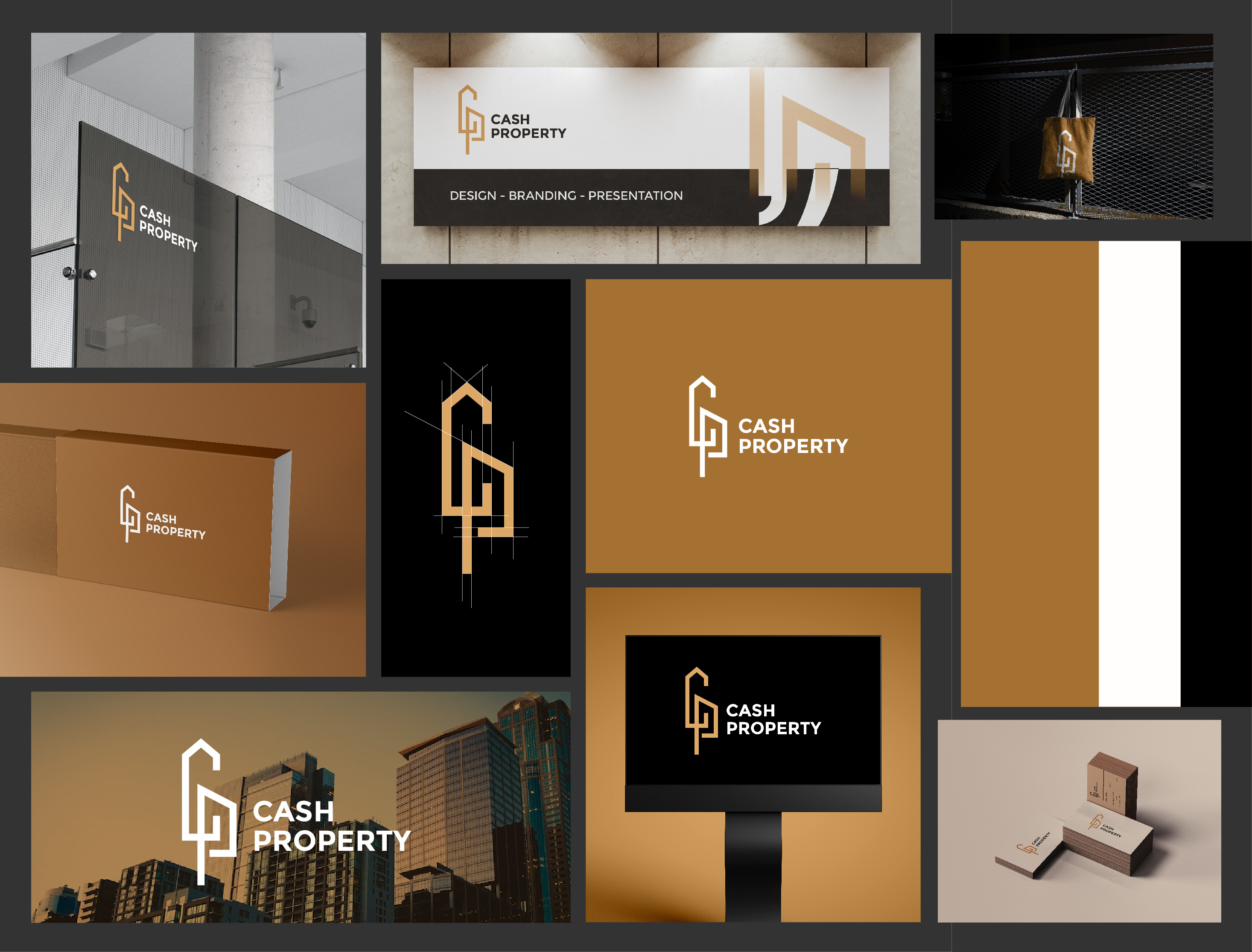 Real estate branding brand identity branding building business logo logo design logotype property real estate