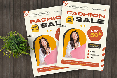 Fashion Sale Flyer design fashion flyer flyer design graphic design print design print template sale