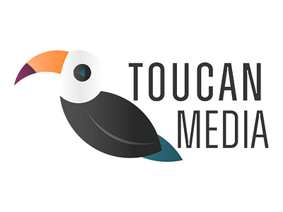Toucan Media branding graphic design logo