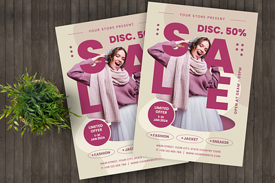 Fashion Sale Flyer design fashion flyer flyer design graphic design print design print template sale