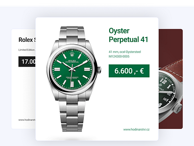 Watchmaking Instagram post ad black branding brown clean commercial design facebook graphic design green ui watch watchmaking white