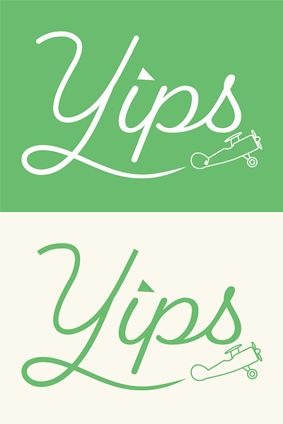 Yips Golf Apparel branding logo