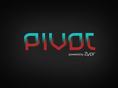 Pivot identity branding design graphic design logo typography