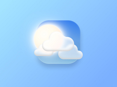 Weather App design graphic design icon weather