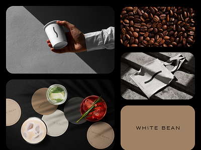 White Bean Cafe — Brand Identity branding graphic design logo