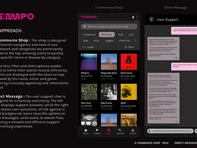 E-COMMERCE SHOP #012 DIRECT MESSAGE #013 branding dailyui logo ui