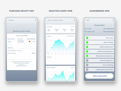 #017 #018 #19 branding dailyui ui