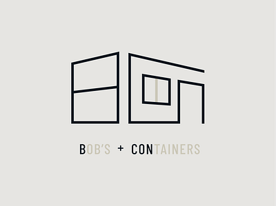 Logo for Shipping Container Home Builder brand development brand identity branding container home brand container home branding logo logo design shipping container home logo