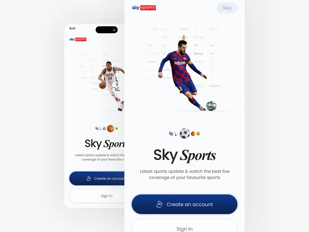 Browse thousands of Sports Screen images for design inspiration | Dribbble