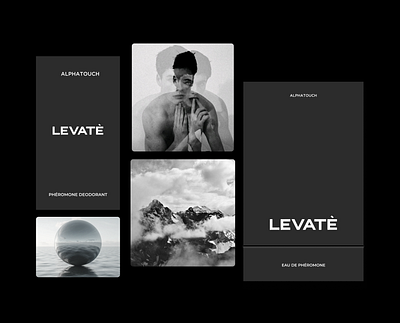 Levatè Eau De Parfum brand branding design graphic design illustration packaging vector