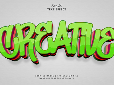 Text Effect Creative 3d creative logo text effect urban