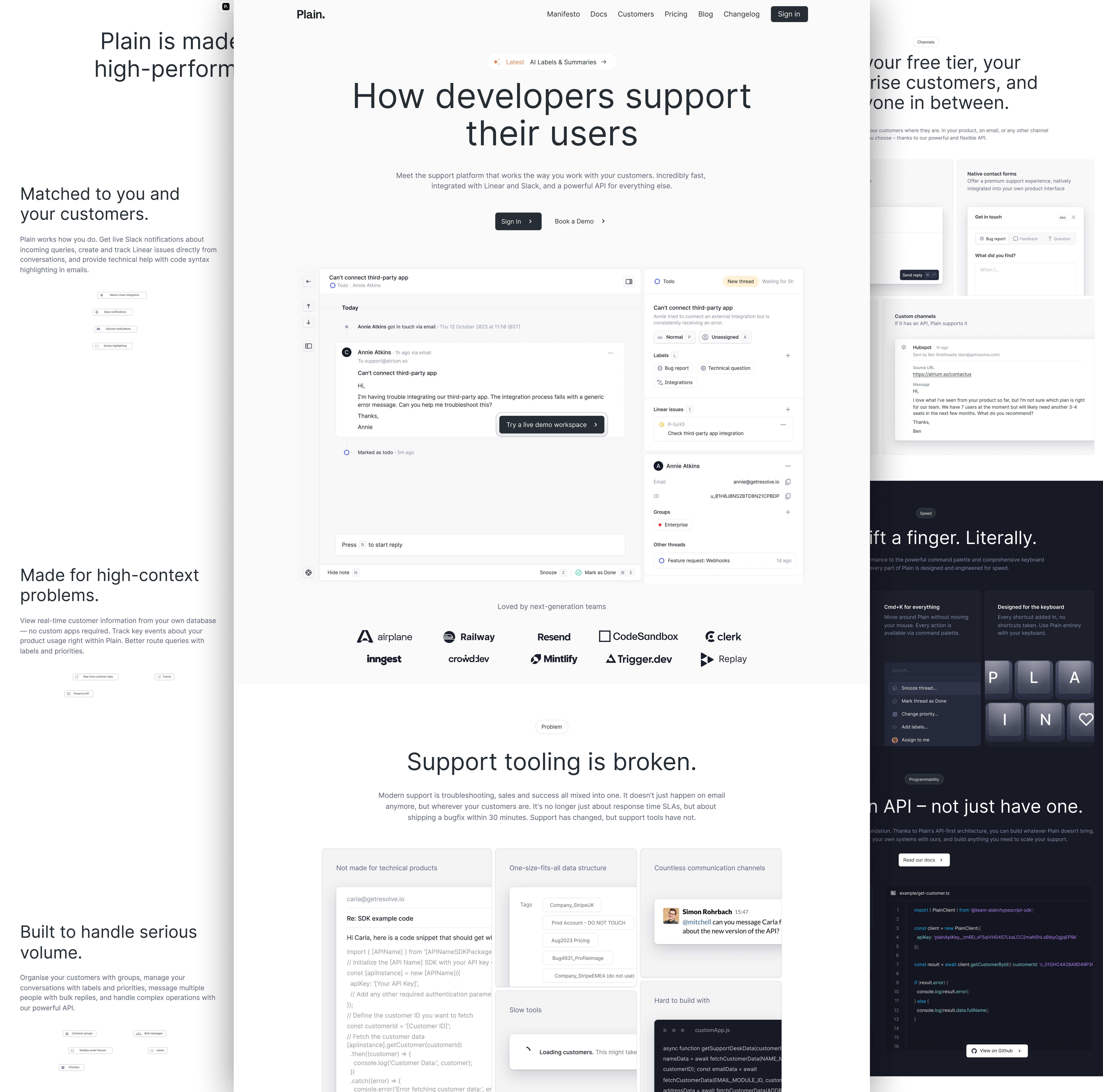 Landing Page Design information