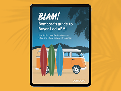 eBook Cover bombora ebook ebook cover illustration mini bus mini van retro