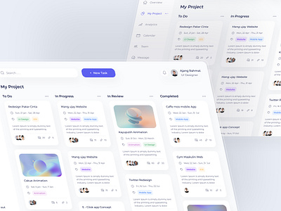 Beresan.tuh - Task Management Dashboard clean dashboard design dribbble plan saas task task management time ui ui design uiux user experience user interface ux ux design work