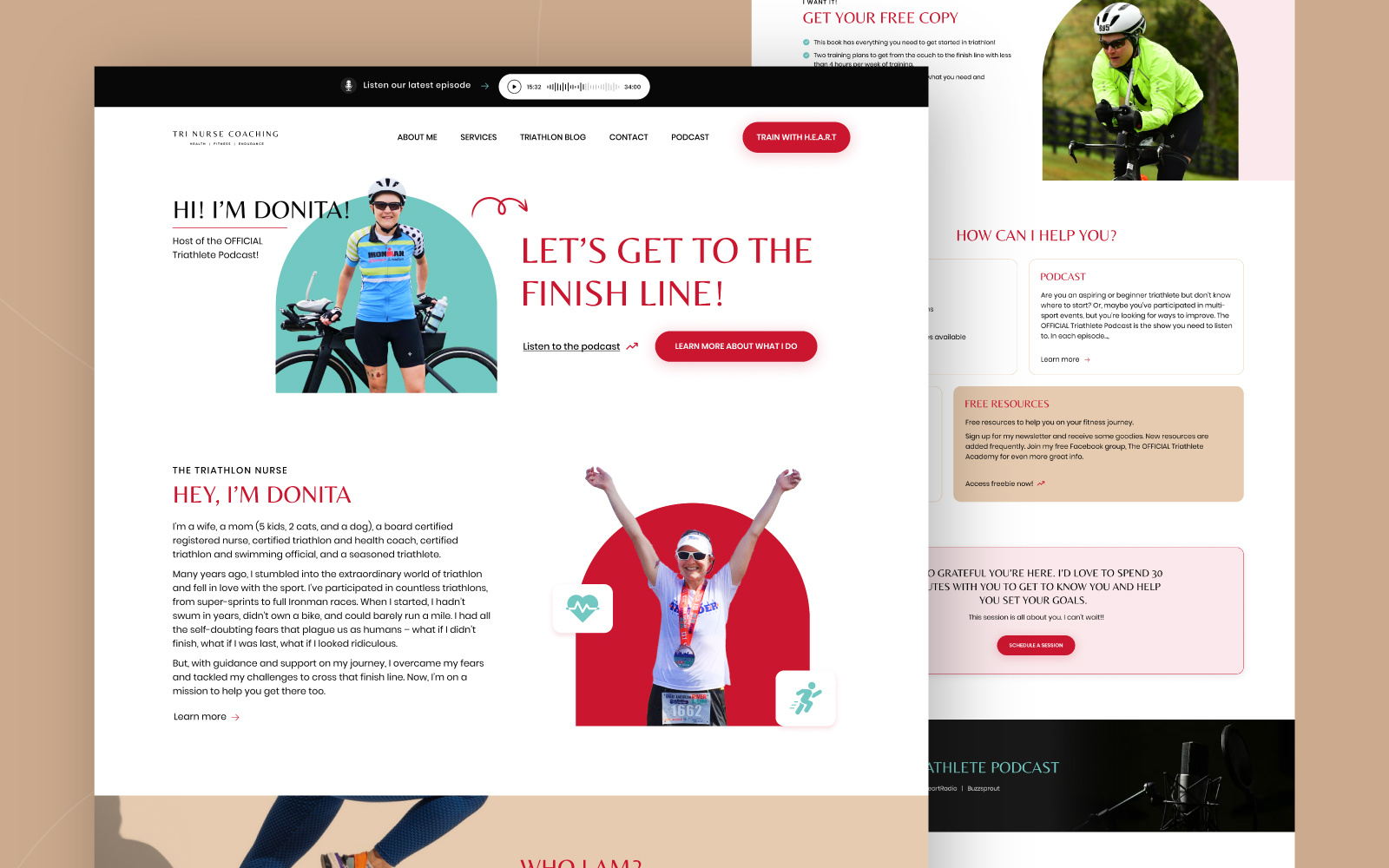 Coaching Website Design 3d animation branding coaching coaching website graphic design healthcare healthcare website landing page landing page design logo motion graphics ui ui design uiux vector web design web layout website website design