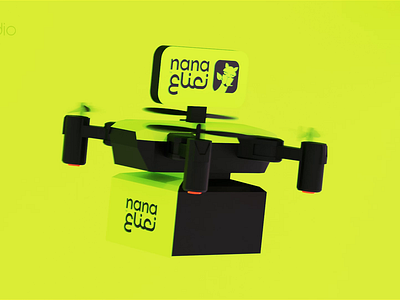 NANA Drone - 3D Animation 3d animation motion graphics