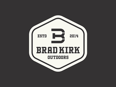 Brad Kirk badge branding design flat graphic design icon illustration illustrator logo logo design mark minimal modern timeless vector