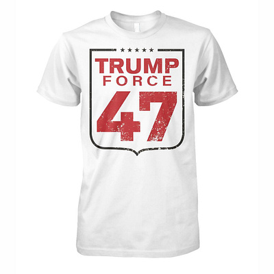 Trump Force 47 Shirt design illustration