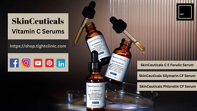 SkinCeuticals Vitamin C Serums For Different Skin Concerns skinceuticals c e ferulic skinceuticals phloretin cf serum skinceuticals silymarin cf