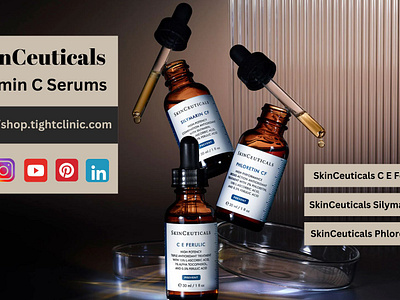 SkinCeuticals Vitamin C Serums For Different Skin Concerns skinceuticals c e ferulic skinceuticals phloretin cf serum skinceuticals silymarin cf