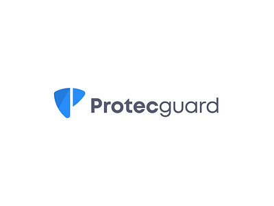 Protectgurad logo beand branding design identity logo logo design logo mark logodesign logos logotype minimal logo modern modern logo p logo shield