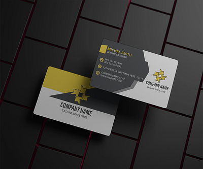 Corporate Business Card Design corporate