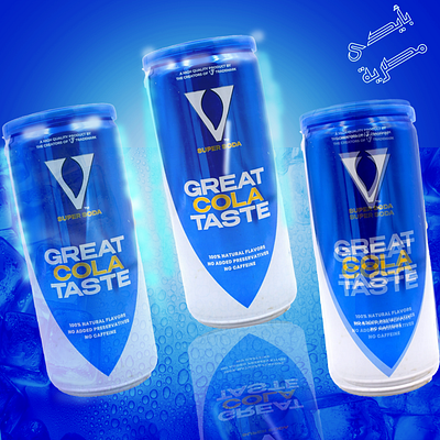 V7 Cola design graphic design