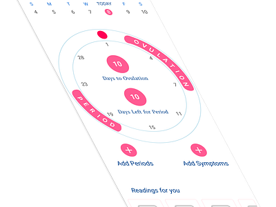 Period-Tracking-APP-View1 3d branding graphic design logo ui