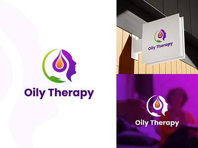 Oily Therapy Logo | Mental Health Logo | Wellness logo branding business logo creative logo custom logo designinspiration essentialoils graphic design health logo holisticwellness logo logo creator logo design logo designer mental health logo minimalist logo modern logo oil therapy logo therapy logo wellness company logo wellnessdesign