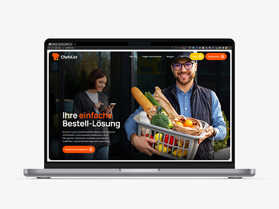 Chefslist - website branding design graphic design illustration logo mobile prototype ui ux website