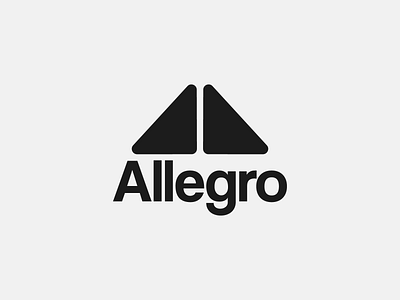 Allegro® a letter logo a letter mark logo design letter mark logo design logo logo design logo design inspiration logo design inspirations logo inspiration tech brand logo tech company logo tech logo technology logo