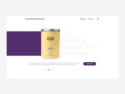 Website Banner Section Concepts for Coffee Beans & Tea Leaf. ☕️ design figma freelancer ui ux web design