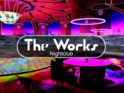 The Works Nightclub | Interior Design and Visualisation 3d design 3d modelling 3d visualisation 3d visualization architecture bar design bar interior design cafe design concept design hospitality design hospitality interior design interior design lighting design lumion nightclub concept nightclub design nightclub interior photoshop restaurant design sketchup