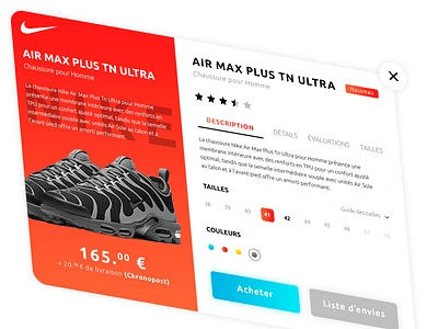 Nike product air max plus tn ultra banner brand branding chaussures euros french graphic design illustration illustrator ai market store nike photoshop psd popup print designer senior designer shoes typo typography ui ux designer uix virtual payment