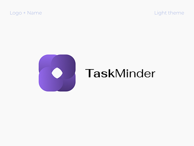 Logotype for task scheduler branding design graphic design logo ui ux