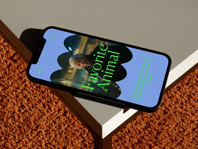 Favorite Animal: Website Design brand identity branding design graphic design layout design logo neon colours portfolio design typography ui ui design visual identity website design website development