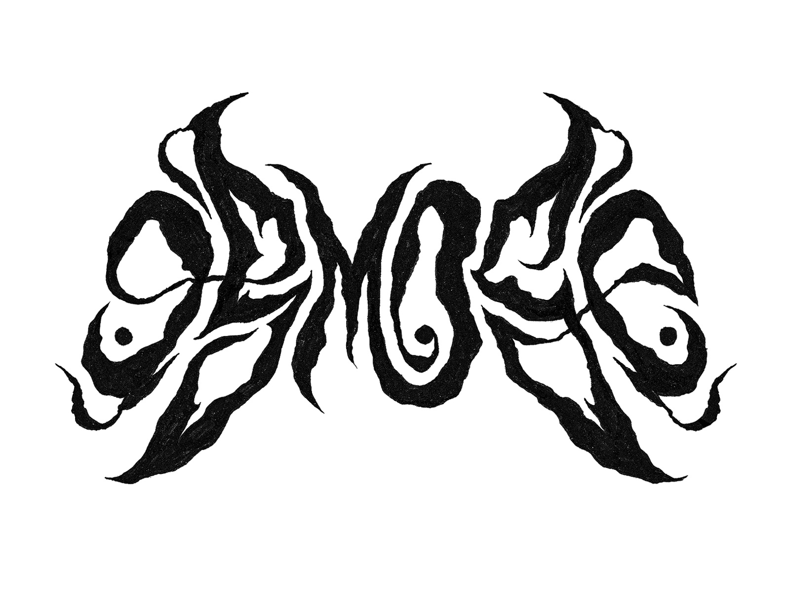 Osmose - Lettering type brush calligraphy custom type design font graphic design handlettering handmade handwritten illustration lettering letters logo signature type type custom type design typeface typography wordmark