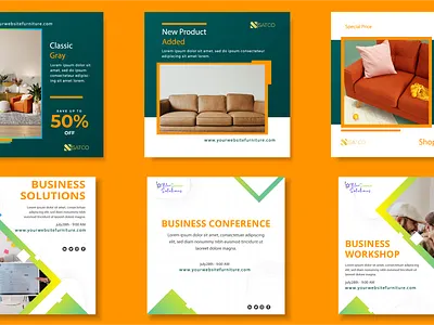 Furniture, cosmetics, Fast Food | Social Media ads Design ads design banner branding business cosmetics furniture graphic design growth illustration legal ads logo minimal posters selling ads seo solutions typography ui