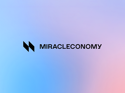 Miracleconomy Logo branding design graphic design logo minimal miracle